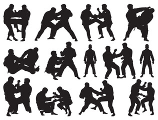BRAZILIAN JIU JITSU SILHOUETTE