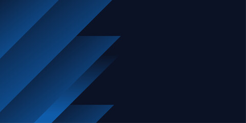 Sleek dark blue abstract background featuring modern geometric shapes, ideal for technology presentations, corporate designs, and digital marketing.