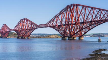 The Forth Bridge, City of Edinburgh, Scotland, UK