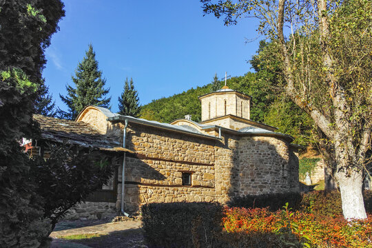 Medieval Temski monastery Saint George, Serbia