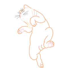 vector illustration of a horse