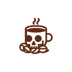 Coffee death logo
