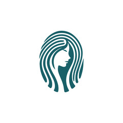 Fingerprint women logo