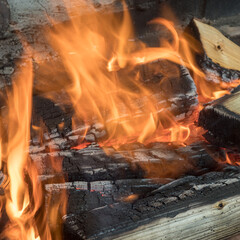 fire close up