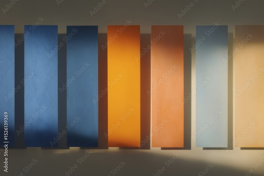 Poster Modern Flare Forecast Panels Showcasing Sequential Weather Phenomena in Contrasting Colors for Advanced Climate Visualization and Environmental Science Education