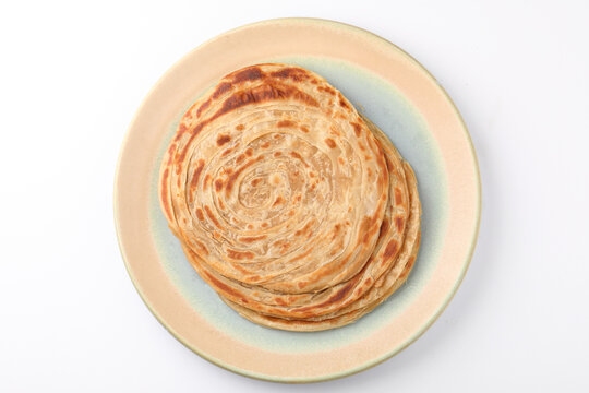 Vegetable Kurma and paratha or malabar parota