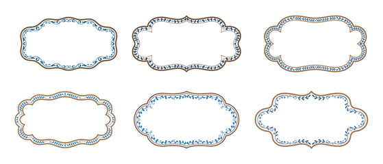 Tazhib Eslimi Art Iranian Text Box Floral