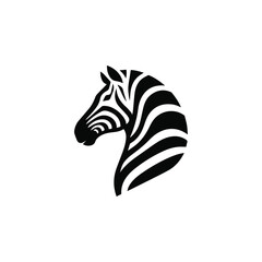 Majestic zebra logo © Fajarhidayah11