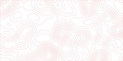 White colorful topography vector art abstract. Vector geographic contour map. stylized relief diagram line wave carve pattern background. Topographic Maps can be used backgrounds for brand projects.	