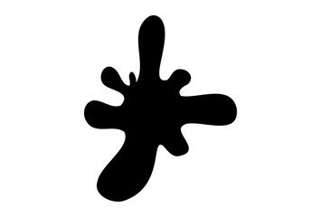 Liquid, ink, silhouette, icon