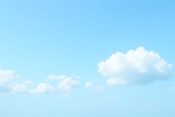 stunning composition of varied cloud formations drifting in harmony across a bright daylight sky