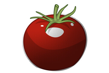 Tomato Collage Element