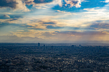 Obraz premium 東京・都市部の夕景