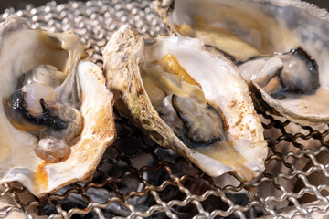 焼き牡蠣【秋の味覚】