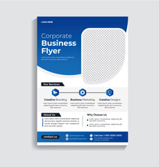 Corporate creative colorful business flyer template design,vector design, abstract business flyer,vector template design.