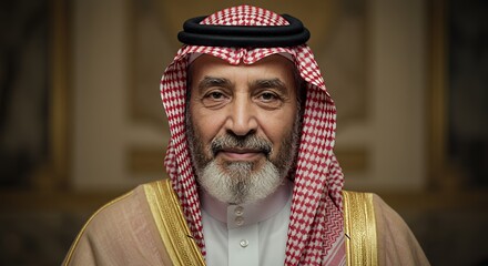 Portrait of King Salman bin Abdulaziz Al Saud