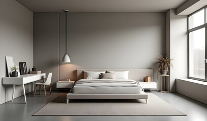 Relaxed and Modern Bedroom Design