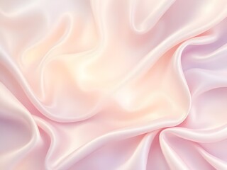 Pastel pink silk satin fabric background