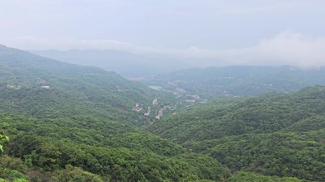 Top View of the Lavasa Ghost city India