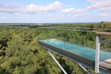 Skywalk im Baumwipfelpfad Heidehimmel in der L&uuml;neburger Heide