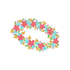 headpiece flower petals for bridals accessory 