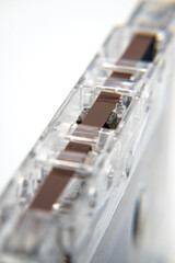 Cassette tape, audio storage medium.
