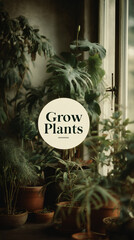 a high-resolution, realistic indoor photograph of lush green houseplants in soft morning light, sunbeams streaming through a window, warm and natural shadows, rich leafy textures, vibrant and healthy 