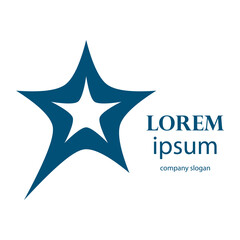 successful victory star logo design