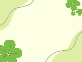 Fototapeta premium green clover background 