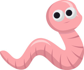 Fototapeta premium Worm spring insect element