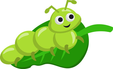 Carterpillar spring insect element