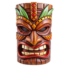 Tiki Mask Wall Decor: Polynesian Art