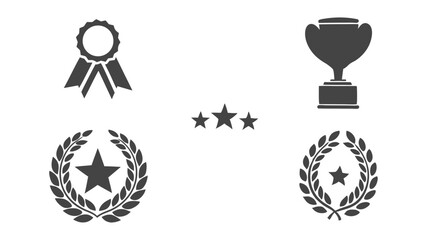 Achievement award certificate design template