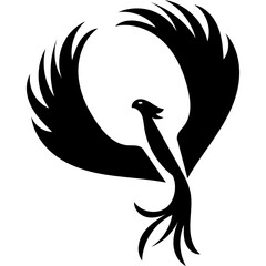 Phoenix Bird Logo Design