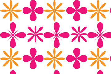 seamless pattern with flowers