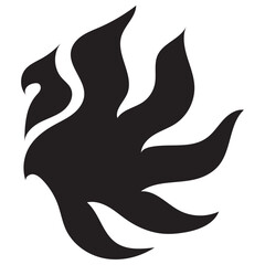 Obraz premium Phoenix Bird Logo Design Set