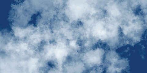 A tranquil high-altitude landscape where floating clouds contrast against the deep infinity of blue

