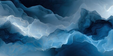 Naklejka premium Abstract dark blue and gray background 