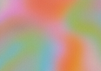 Bright grainy gradient abstract background, color blending effect