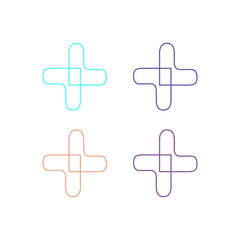 MEDICAL CROSS PHARMACY HOSPITAL SIGN SYMBOL LOGO