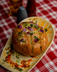 pull apart cheese garlic bread