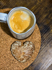 Image of coffee and gingerbread 