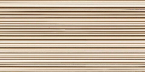 Obraz premium Corrugated metal texture, beige industrial steel shutter background, horizontal ribbed aluminum siding wall pattern