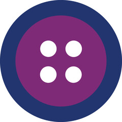 Beautiful button vector art illustration