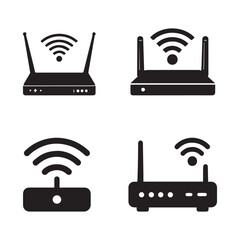 wireless network icon vector