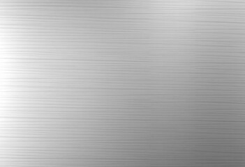 Fototapeta premium Sleek grey stainless steel metallic texture, brushed metal background, grey, grey texture