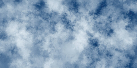 The artistic display of scattered clouds painting a masterpiece against the deep blue expanse

