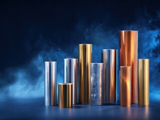 wide range of metallic packaging materials