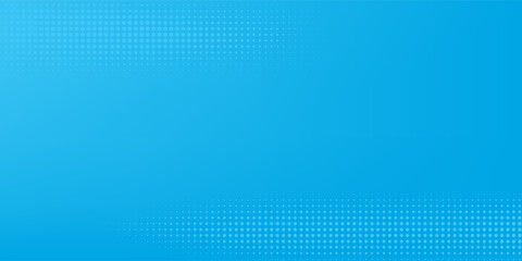 Halftone dots on blue background. Comic pop art style blank layout. Template design for comic book, presentation, sale or web banner. Vector illustration © RIDWAN