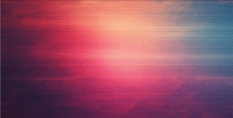 Abstract blurred grainy gradient background texture. Colorful digital grain soft noise effect pattern. Lo-fi multicolor vintage retro. VHS Glitch Texture.